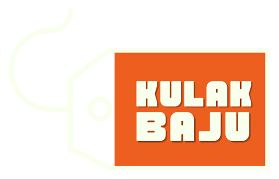 Logo Kulak Baju Orange White