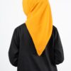 Raven Hijab – Mustard – Kerudung Segi Empat Bahan Adem Dengan Pita