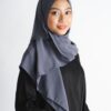 Zenara Hijab - Blue Gray