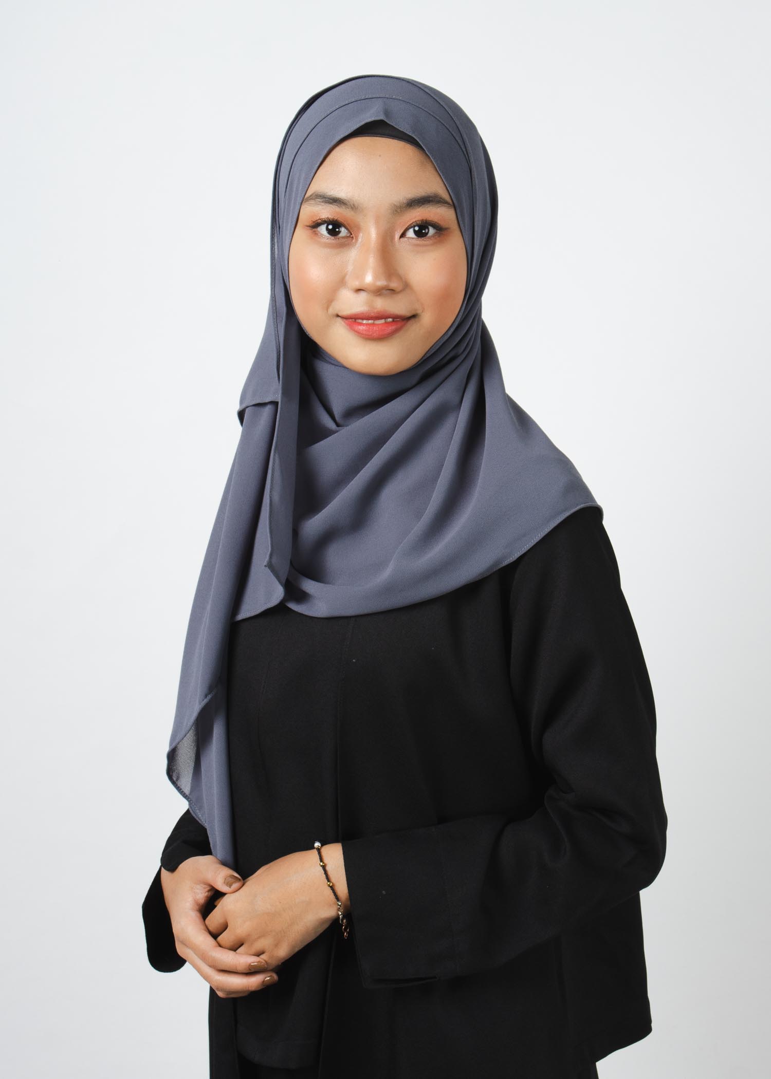 Zenara Hijab - Blue Gray