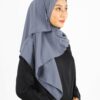 Zenara Hijab - Blue Gray