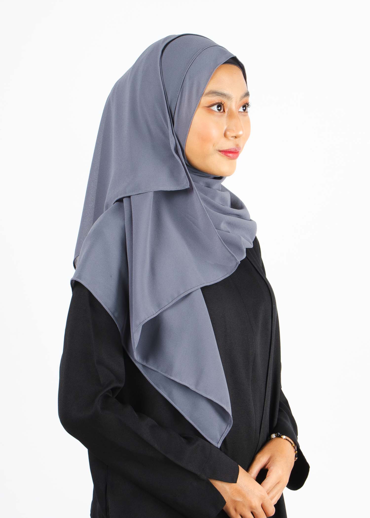 Zenara Hijab - Blue Gray